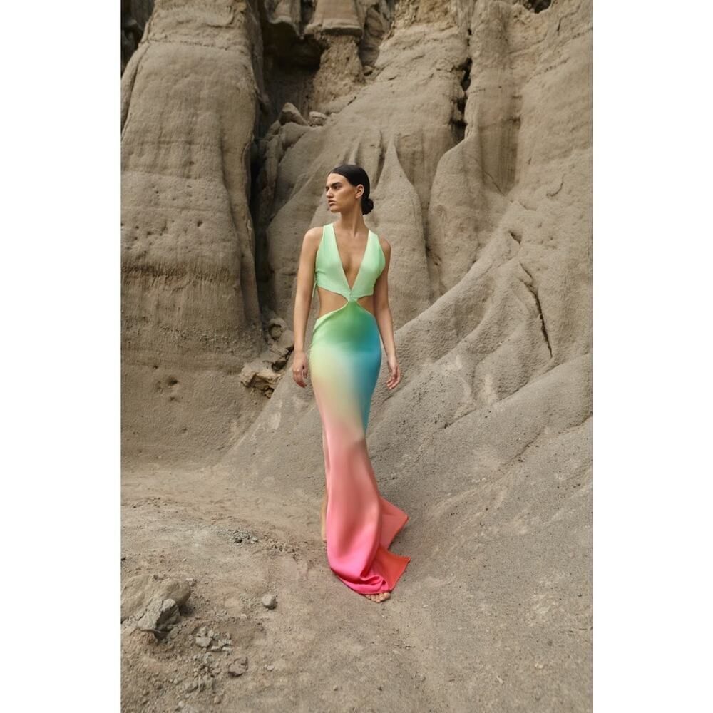 BAOBAB Rafia Dress Tauro small
